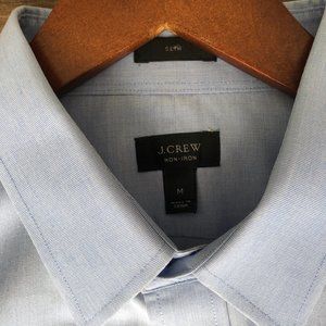 Men's J.CREW End-on-End Dress Shirt - Blue
